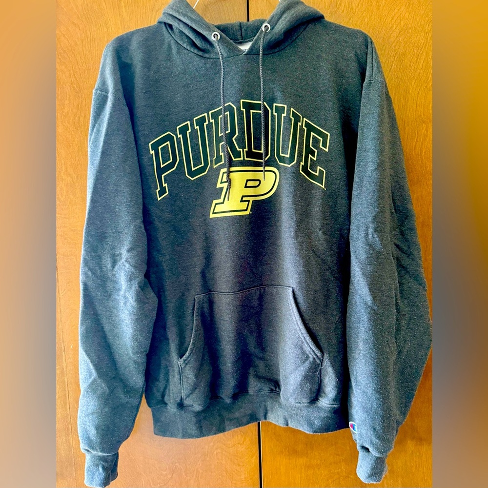 Champion Purdue Black Hoodie